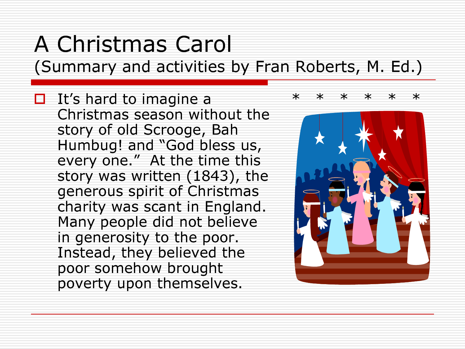 Christmas Carol Summary Pictures Wallpapers